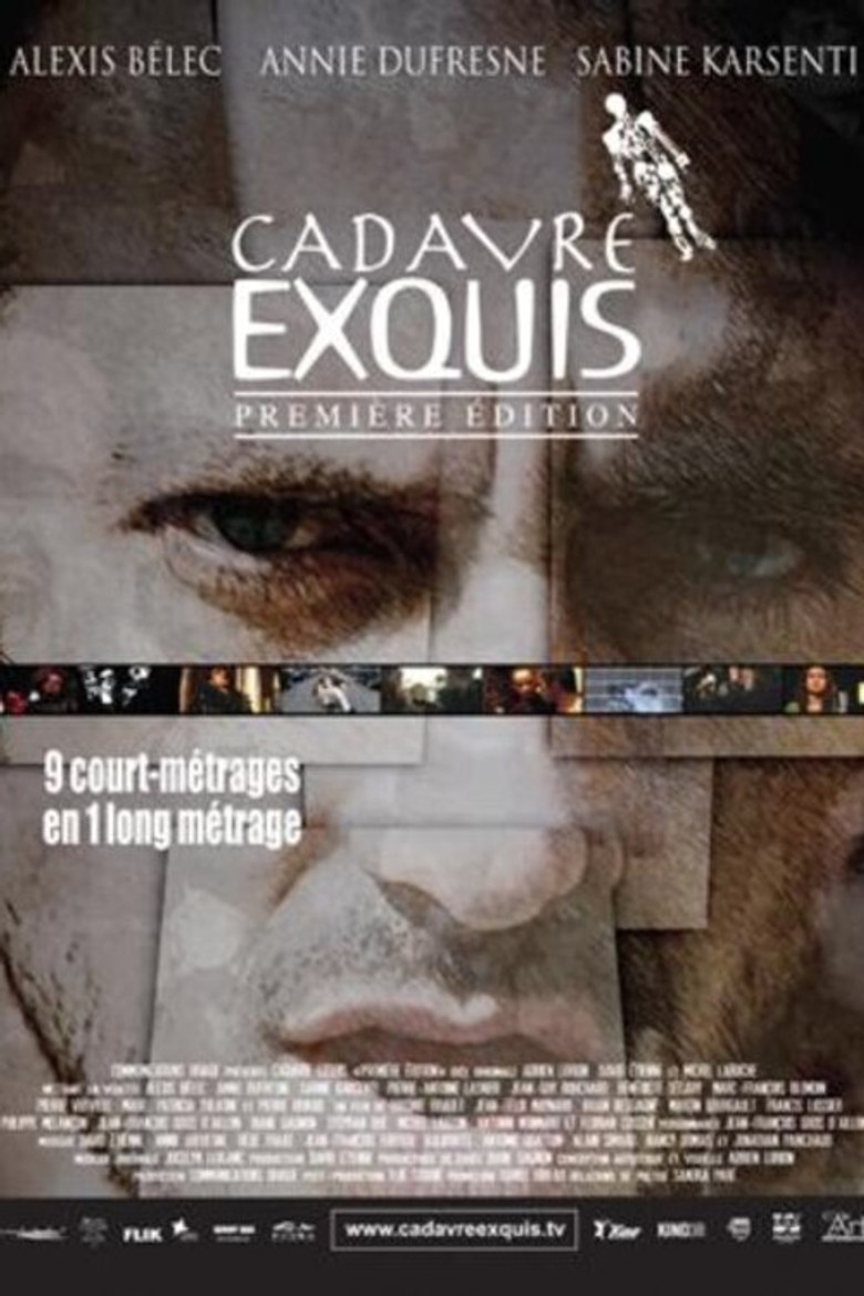 Cadavre exquis première édition poster background