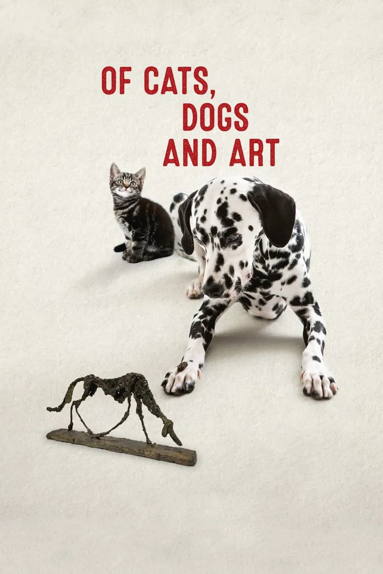 Of Cats, Dogs and Art poster background