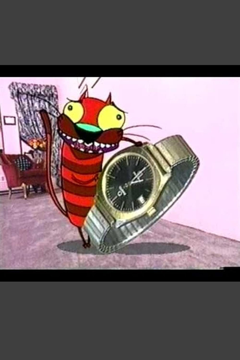 Hector the Get Over Cat poster background