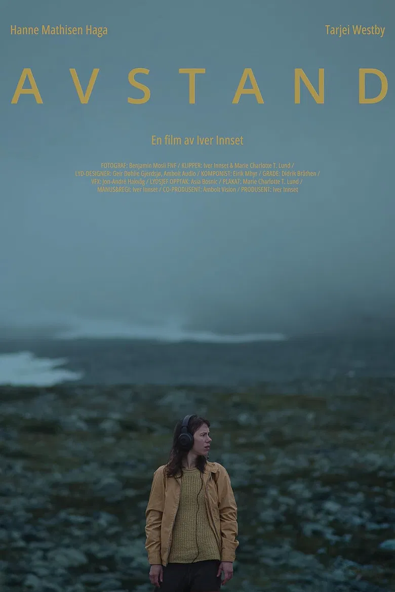 Distance poster background