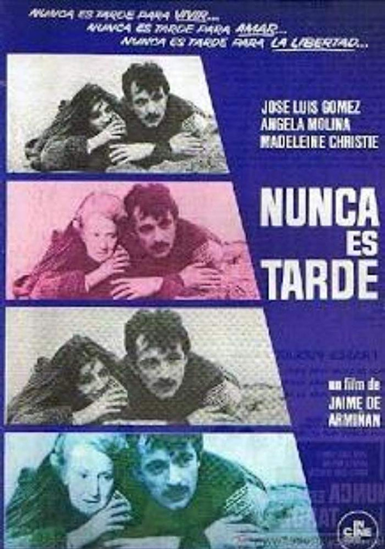 Nunca es tarde poster background