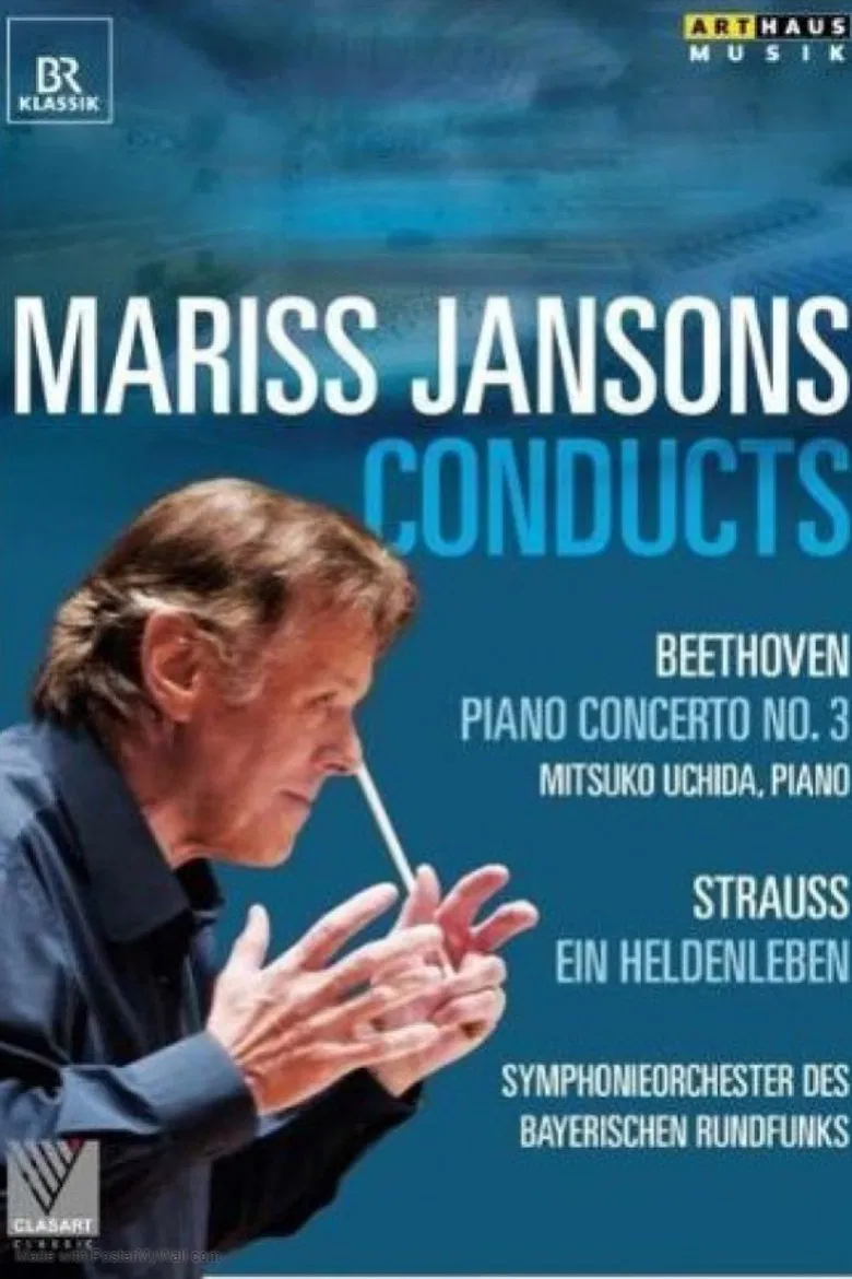 Jansons Conducts Beethoven & Strauss poster background