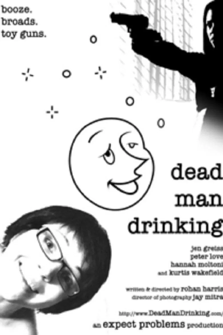 Dead Man Drinking poster background
