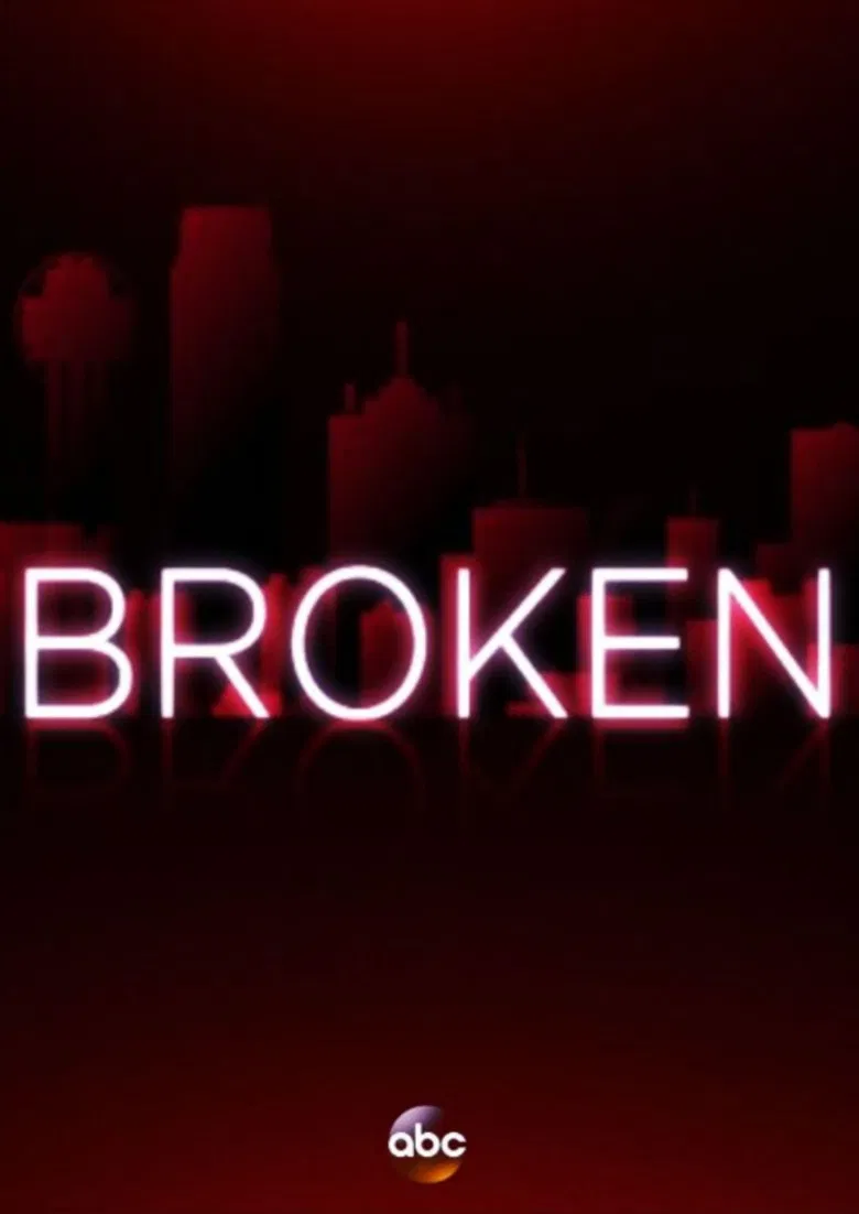 Broken poster background