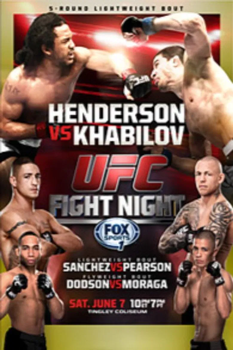 UFC Fight Night 42: Henderson vs. Khabilov poster background