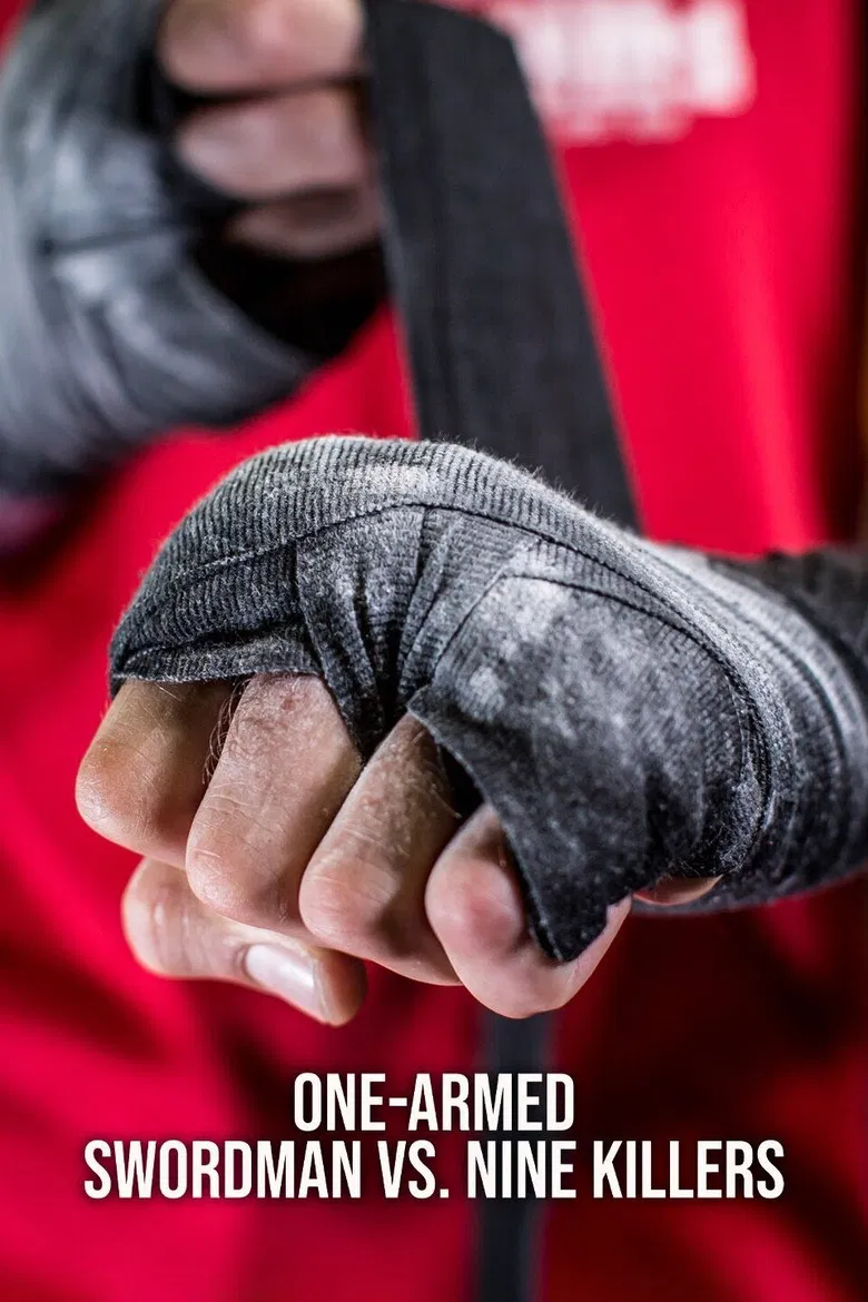 One Armed Swordsman Against Nine Killers poster background
