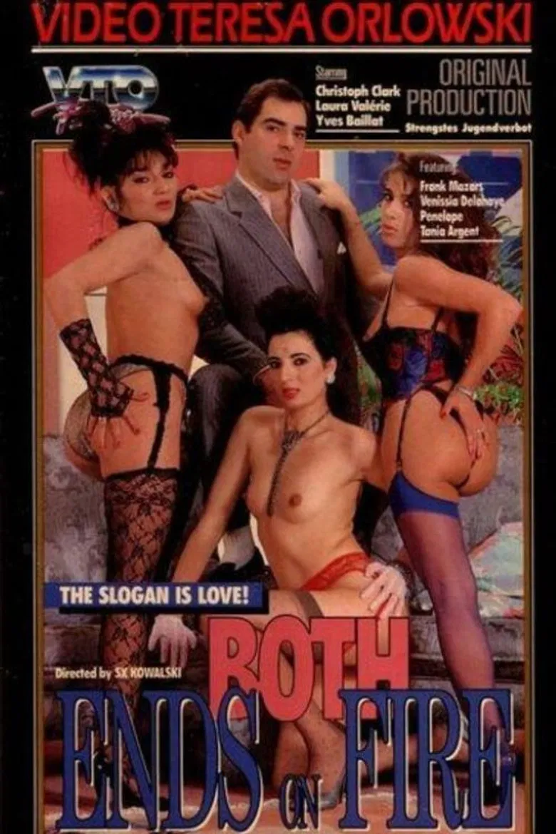 Both Ends on Fire poster background