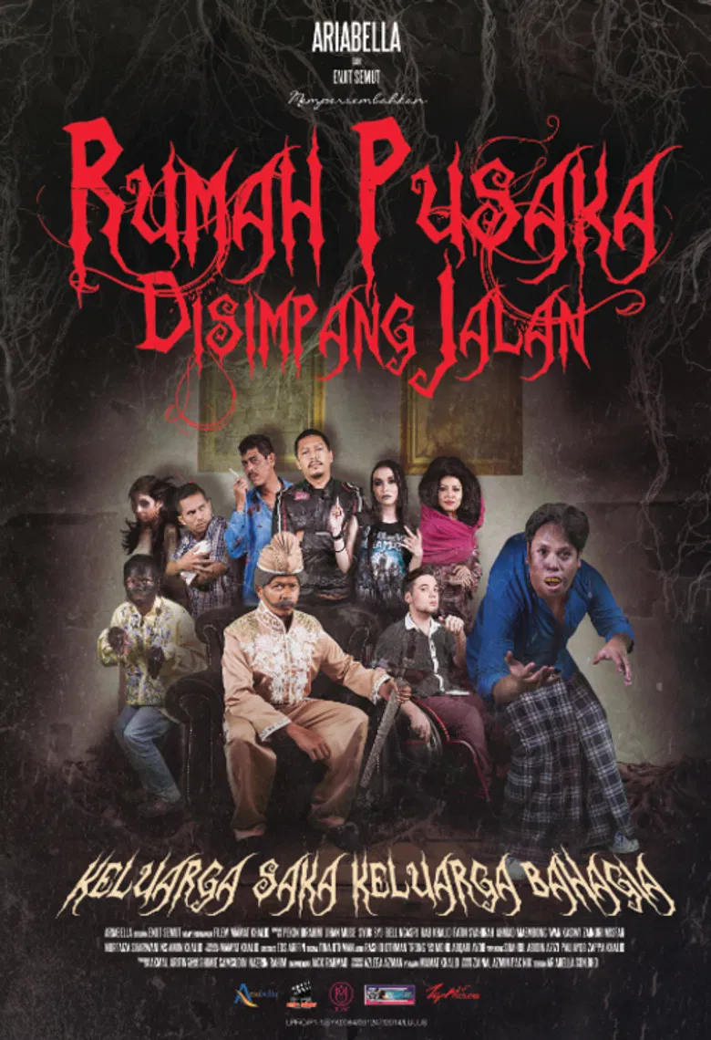 Rumah Pusaka Di Simpang Jalan poster background