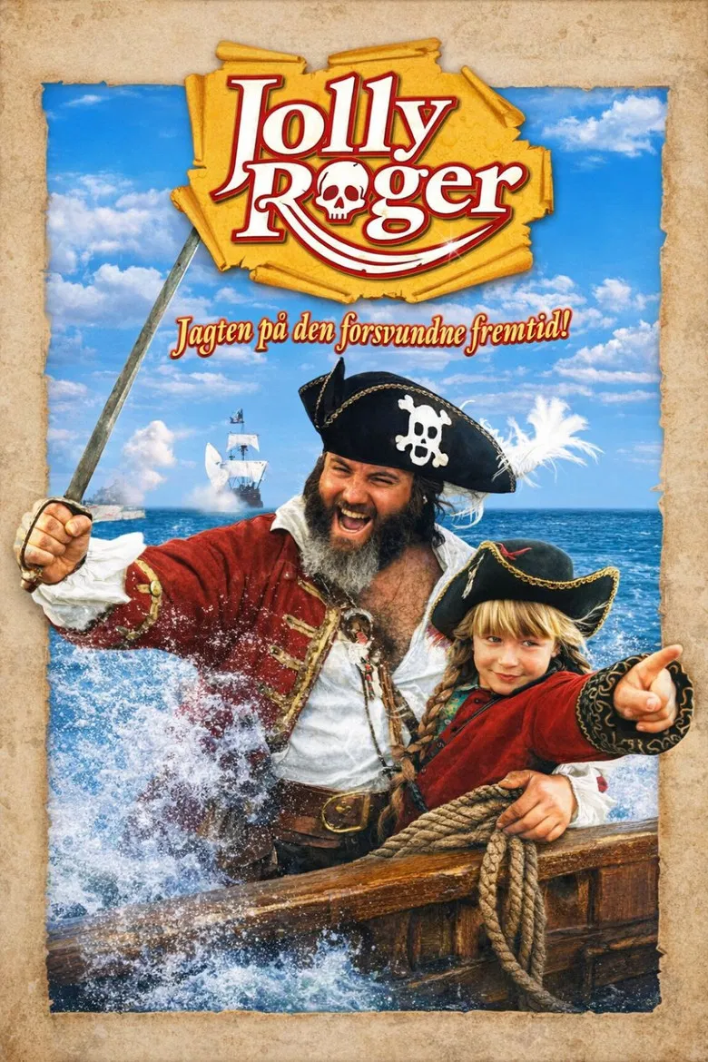 Jolly Roger - Jagten på den forsvundne fremtid! poster background