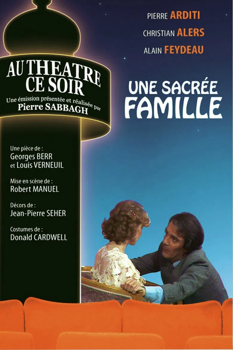 Une sacrée famille poster background