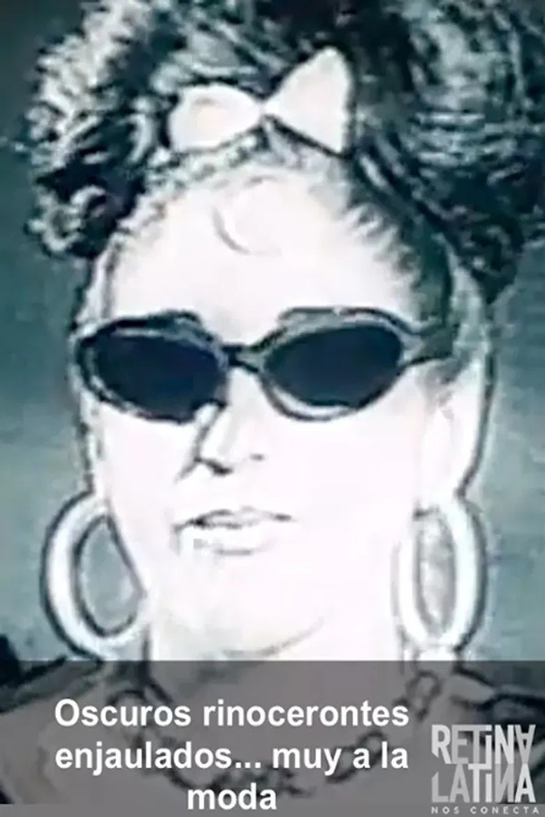 Oscuros rinocerontes enjaulados... muy a la moda poster background