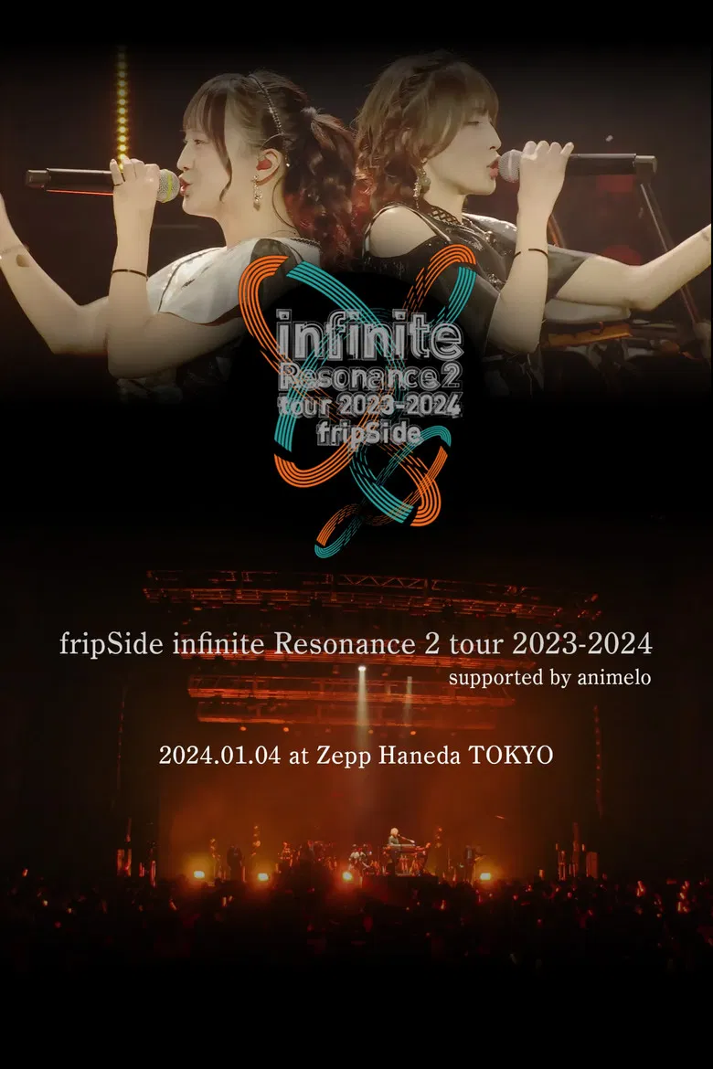 fripSide infinite Resonance 2 tour 2023-2024 supported by animelo〈2024.1.4（Thu）Zepp Haneda TOKYO〉 poster background