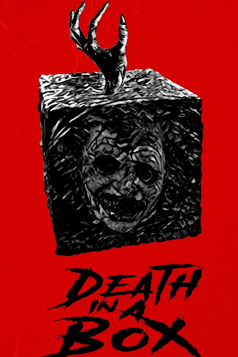 Death in a Box poster background