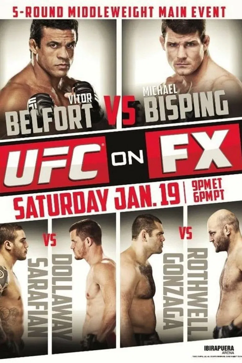UFC on FX 7: Belfort vs. Bisping poster background