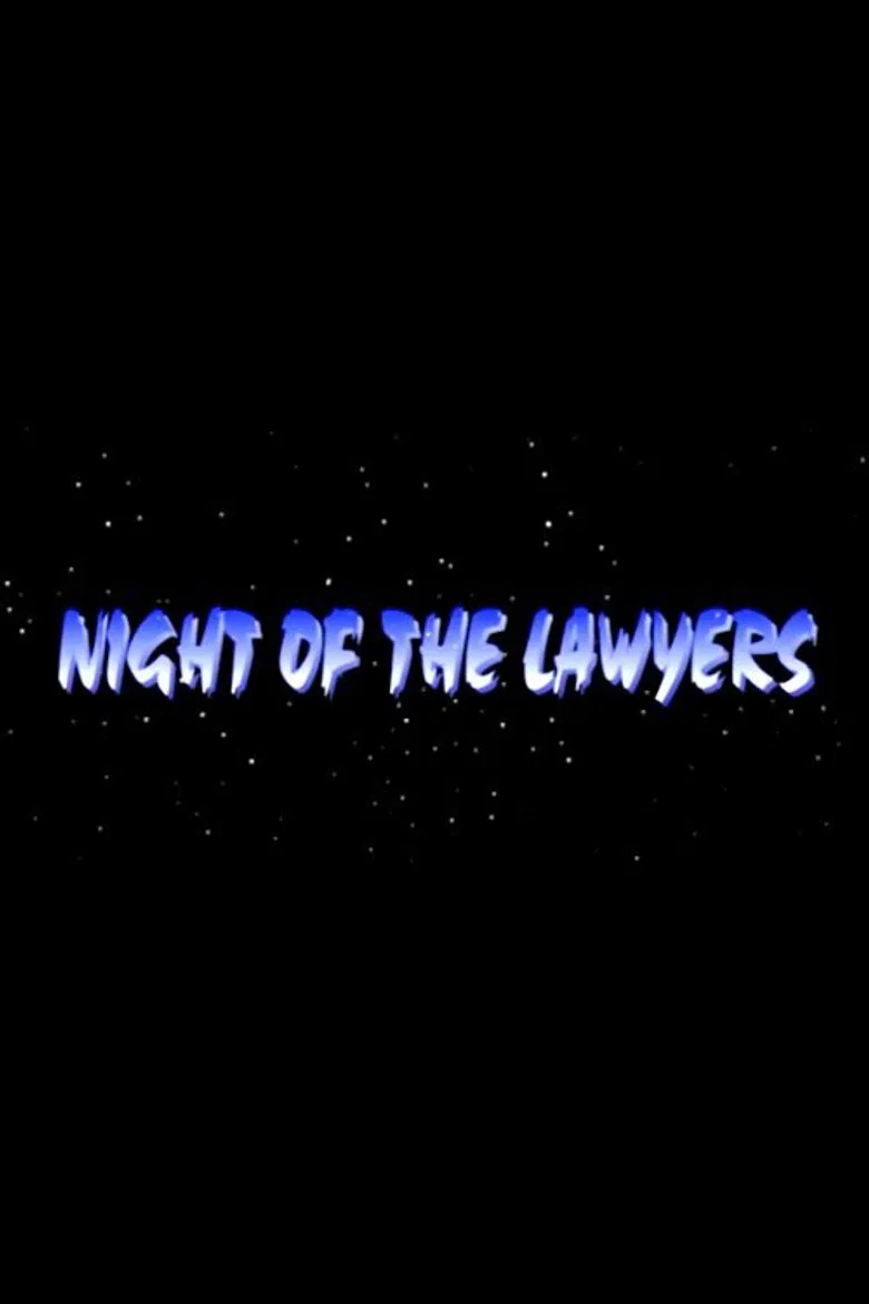 Night of the Lawyers poster background