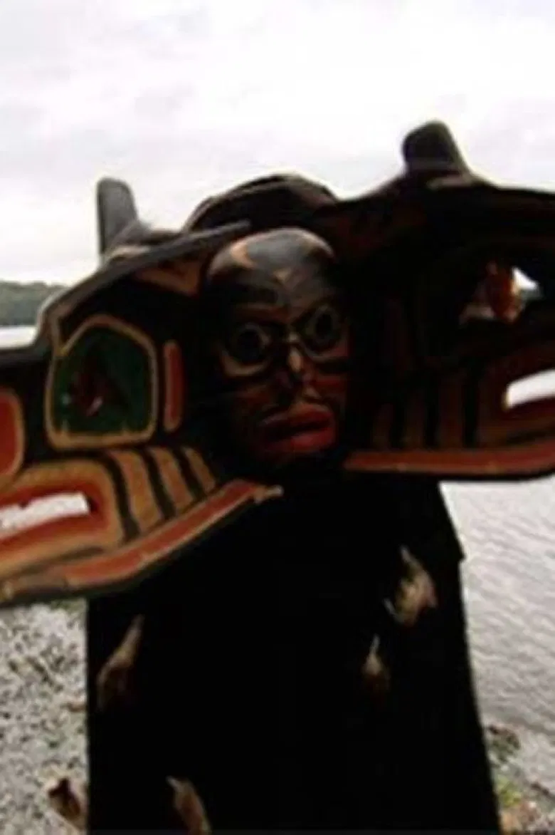 Masque à transformation Kwakwaka'wakw poster background