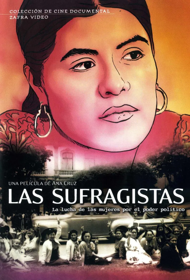 Las sufragistas poster background