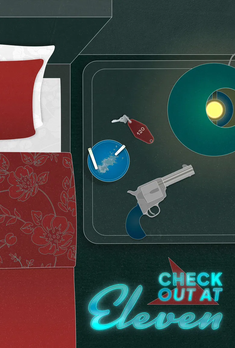 Checkout at 11 poster background