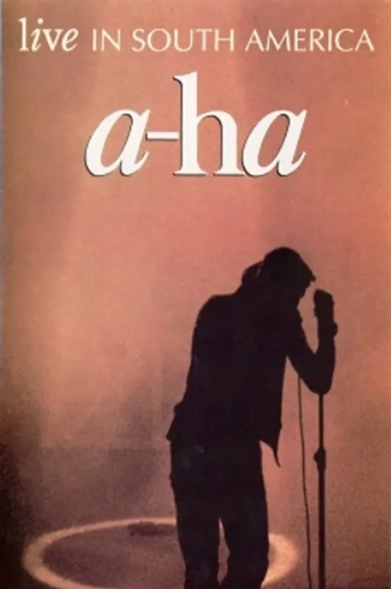 a-ha | Live in South America 1993 poster background