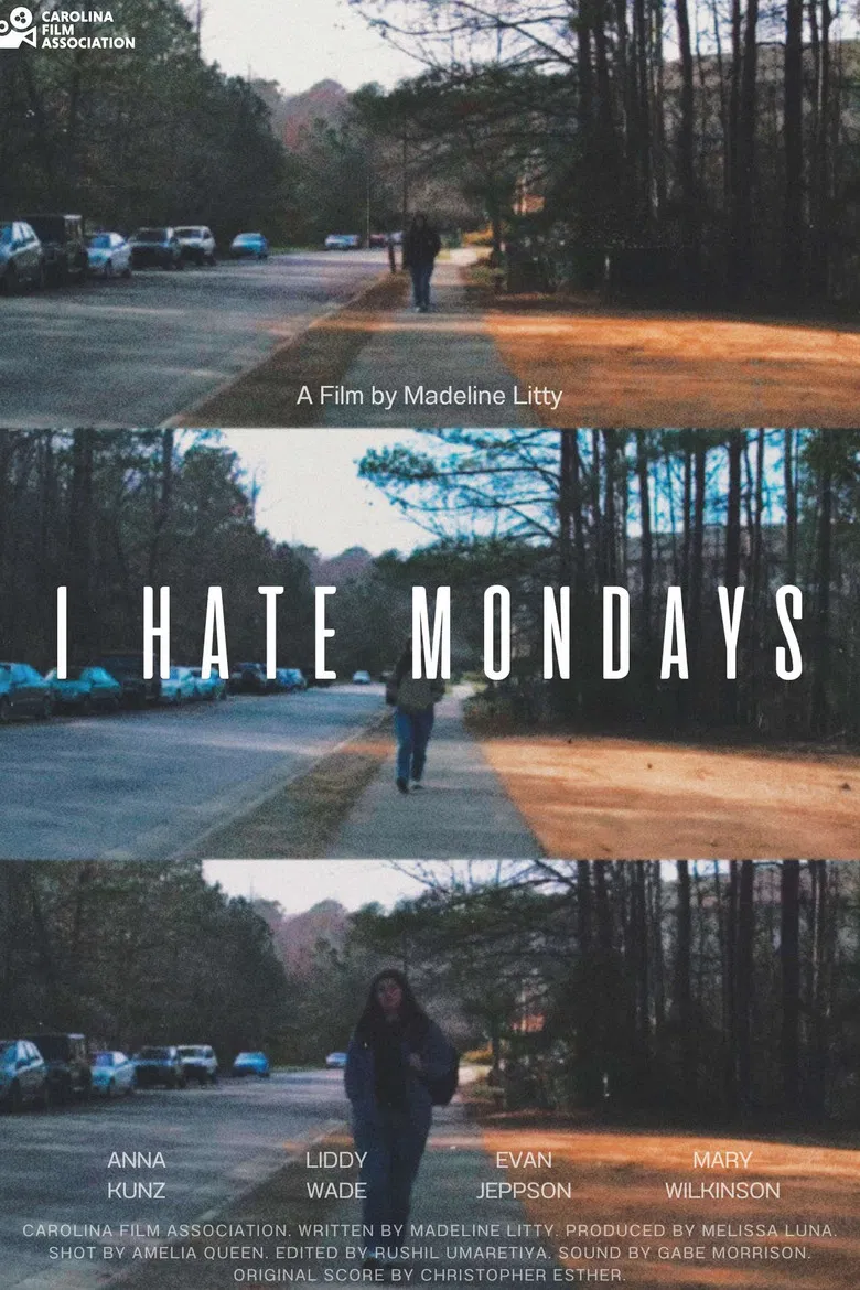 I Hate Mondays poster background