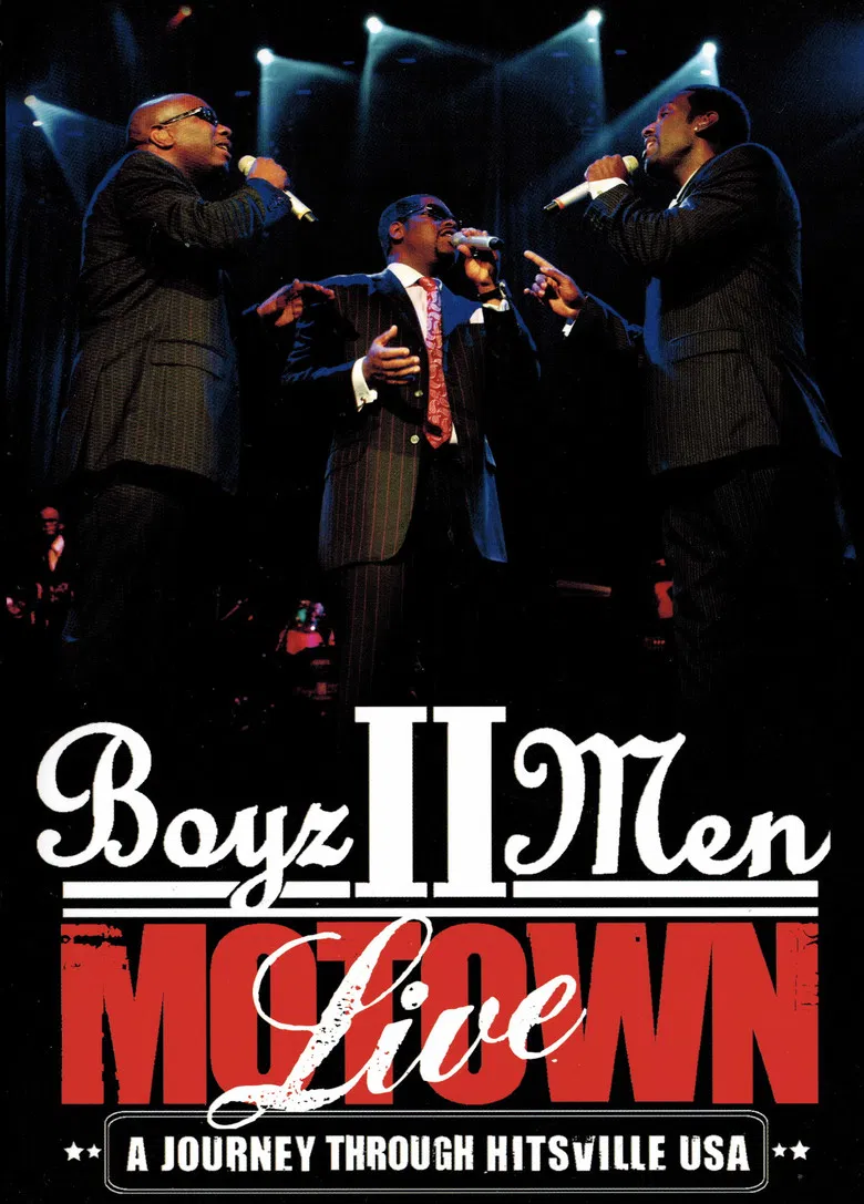 Boyz II Men - Motown, A Journey Through Hitsville USA Live poster background