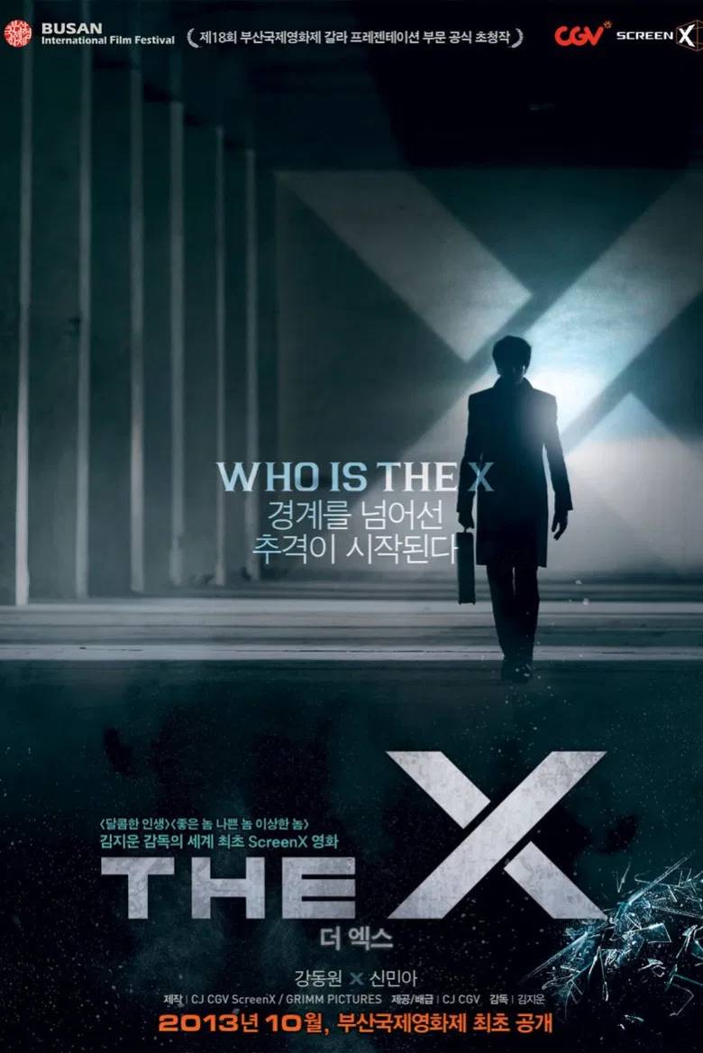 The X poster background