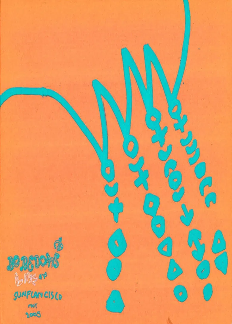 Boredoms - Live at Sunflancisco poster background