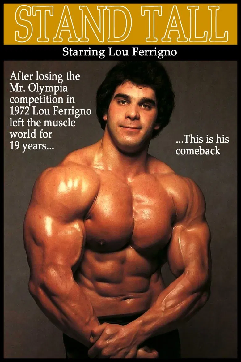 Stand Tall poster background