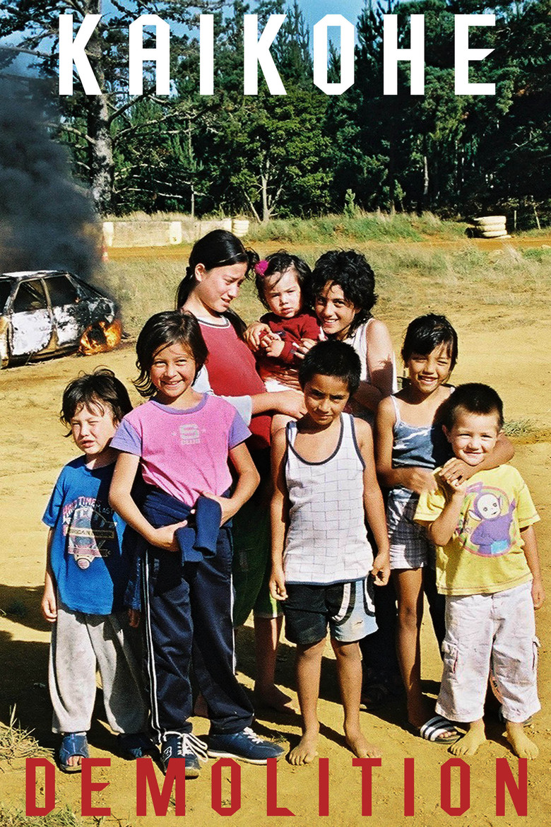 Kaikohe Demolition poster background