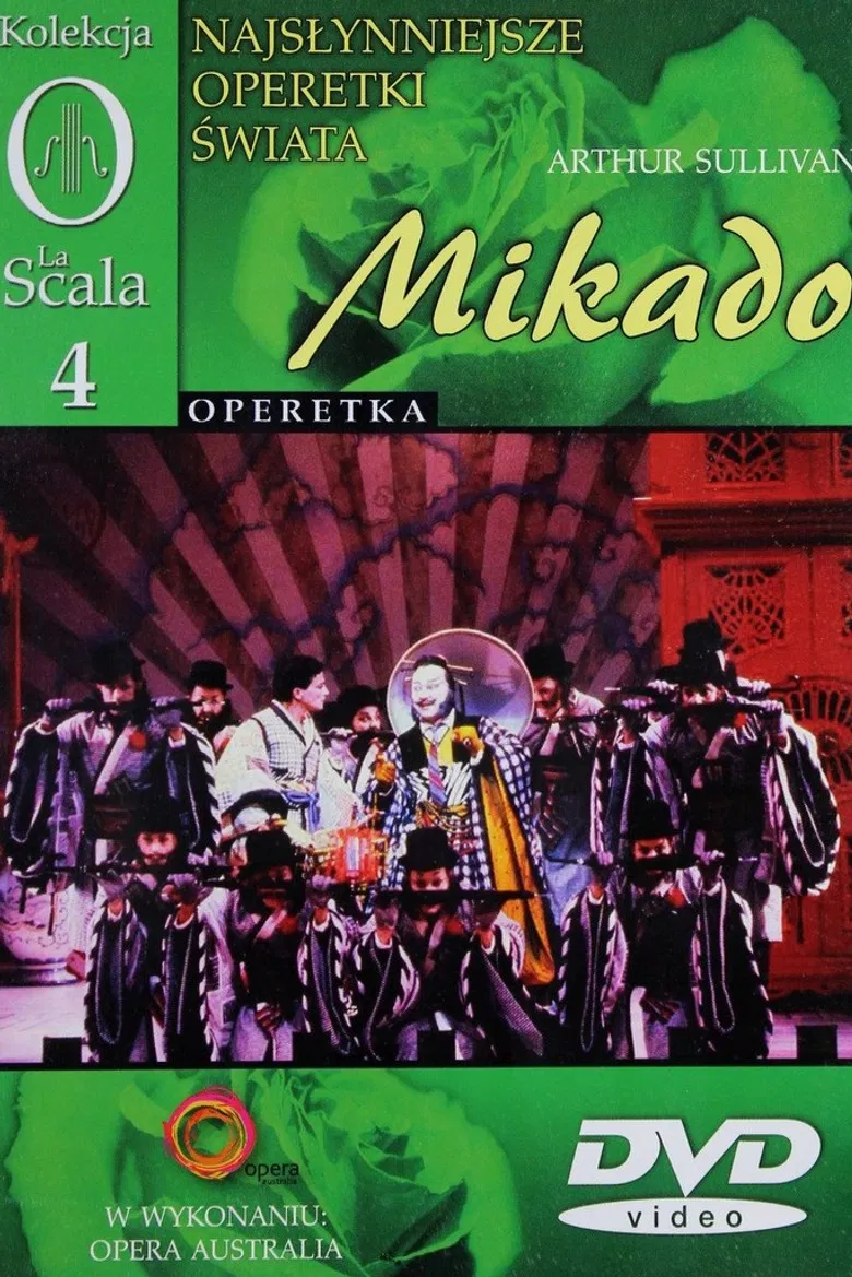 The Mikado poster background