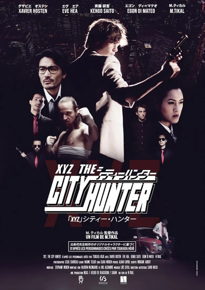 XYZ, the City Hunter poster background