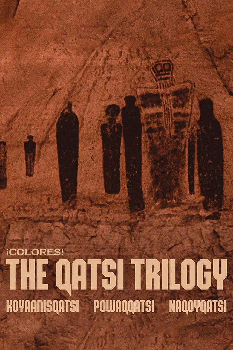¡Colores!: The Qatsi Trilogy poster background