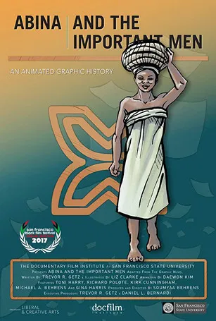 Abina and the Important Men poster background