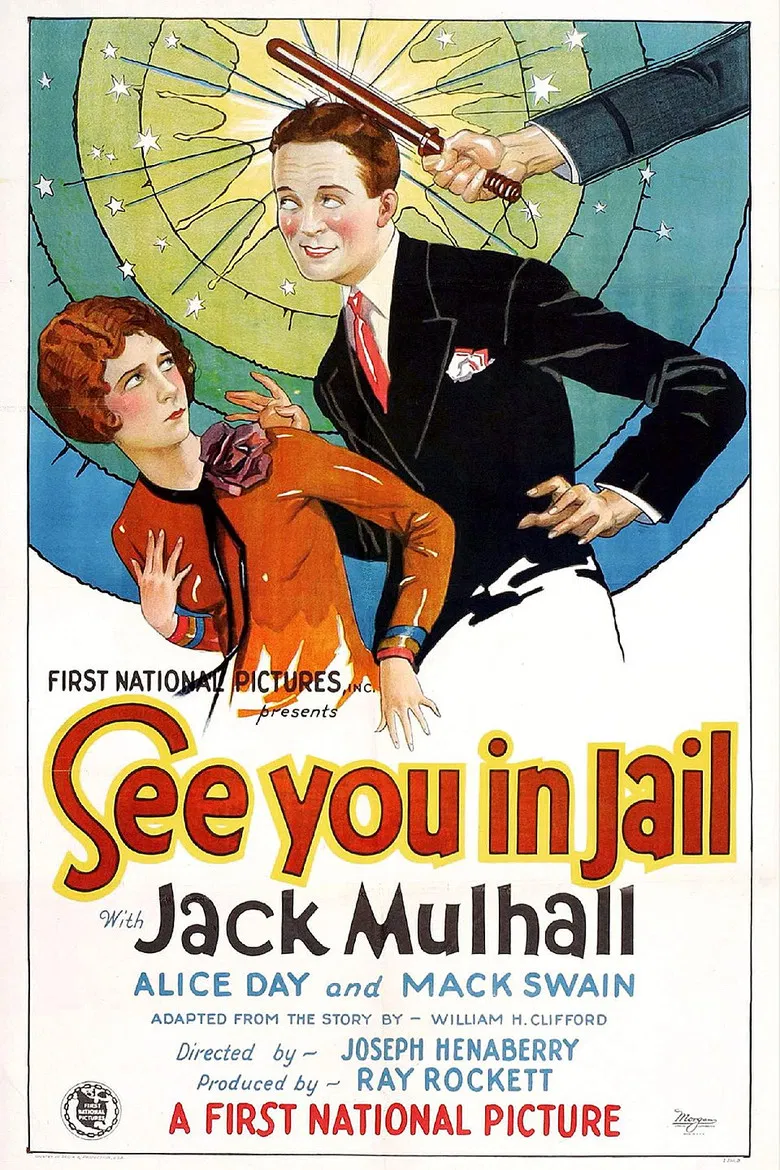 See You in Jail poster background