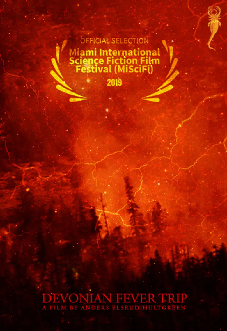 Devonian Fever Trip poster background