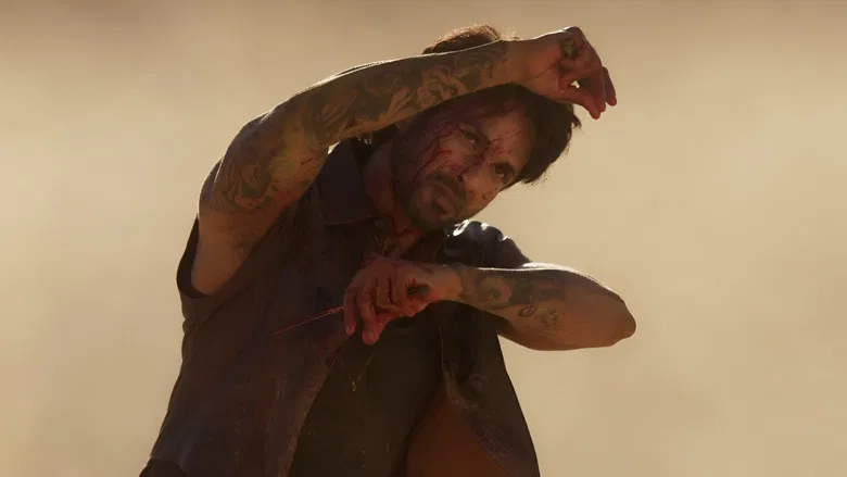 Shahid Kapoor as Hussain Ustara in a moment of quiet intensity