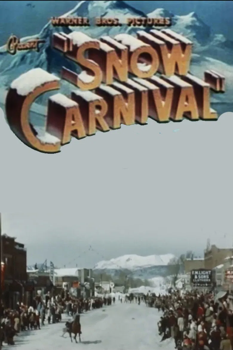 Snow Carnival poster background