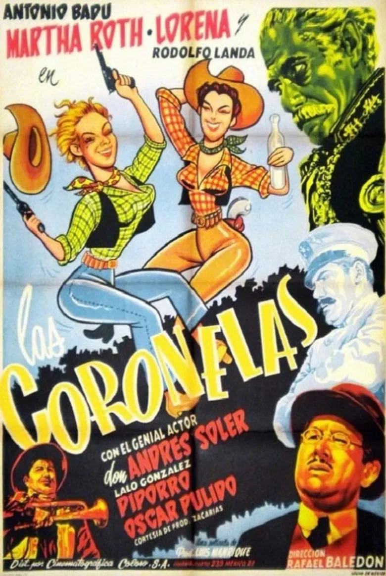 Las coronelas poster background