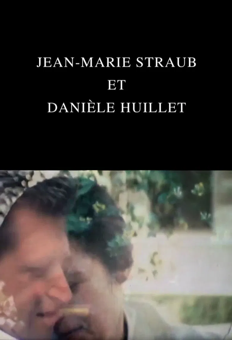 Jean-Marie Straub and Danièle Huillet poster background