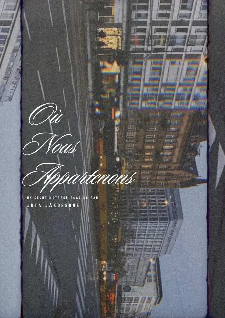 Where we belong poster background