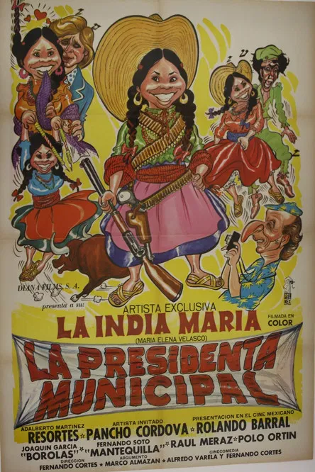 La presidenta municipal poster background