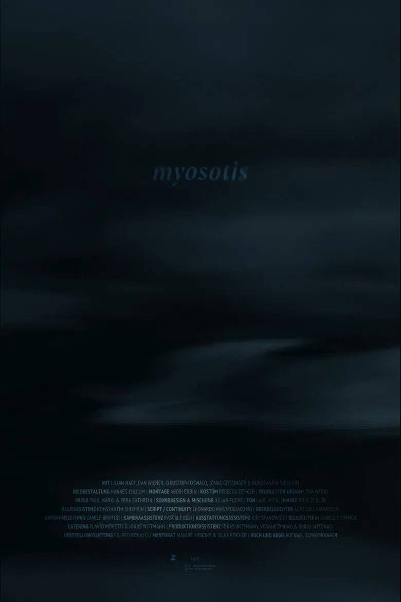 Myosotis poster background
