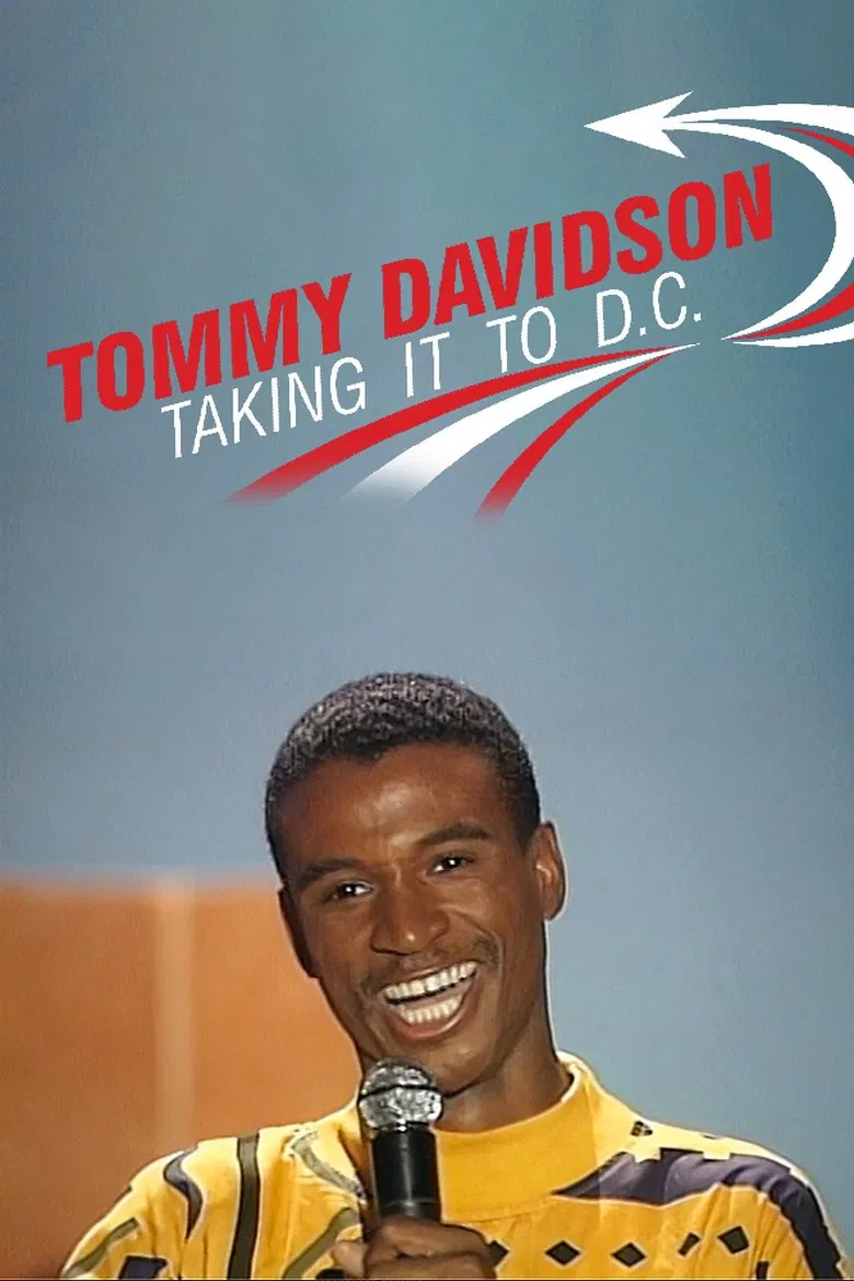 Tommy Davidson: Takin' It To D.C. poster background