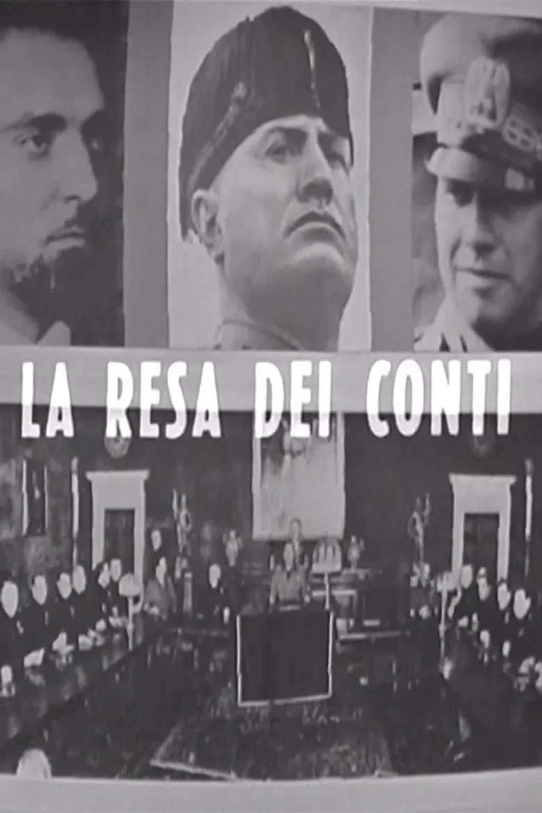 La resa dei conti: dal Gran Consiglio al processo di Verona poster background