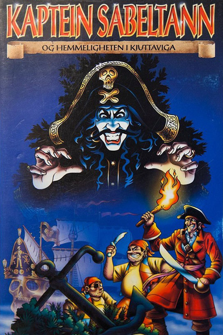 Kaptein Sabeltann og hemmeligheten i Kjuttaviga poster background