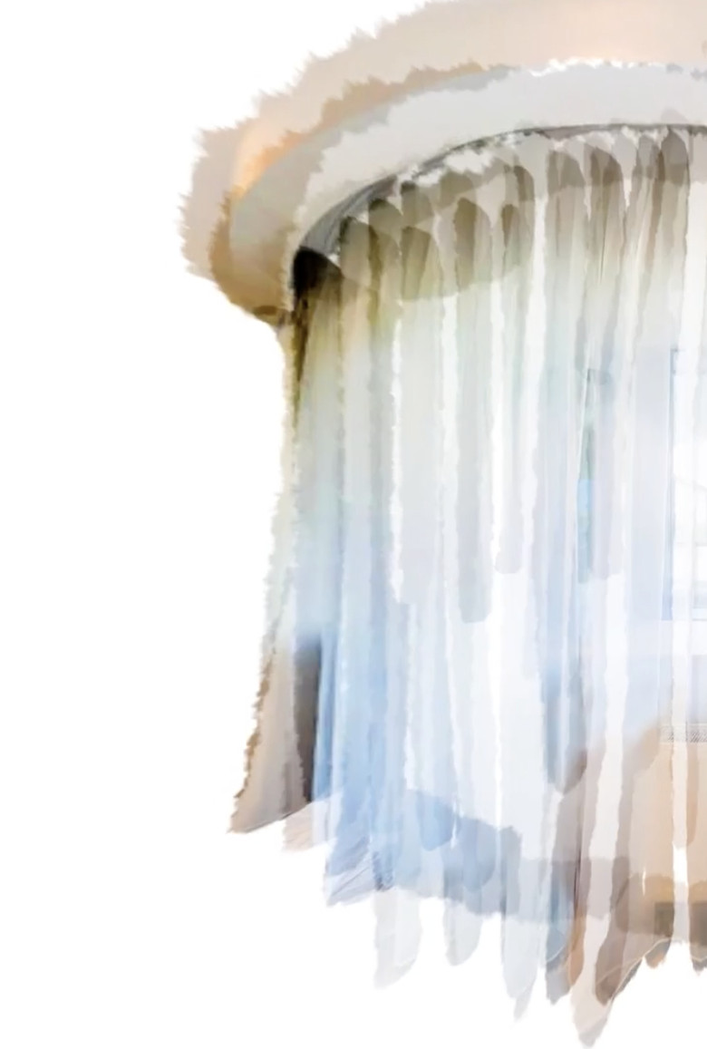 Silence lay steadily against the wood and stone poster background