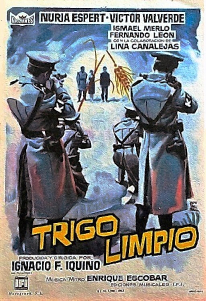 Trigo limpio poster background
