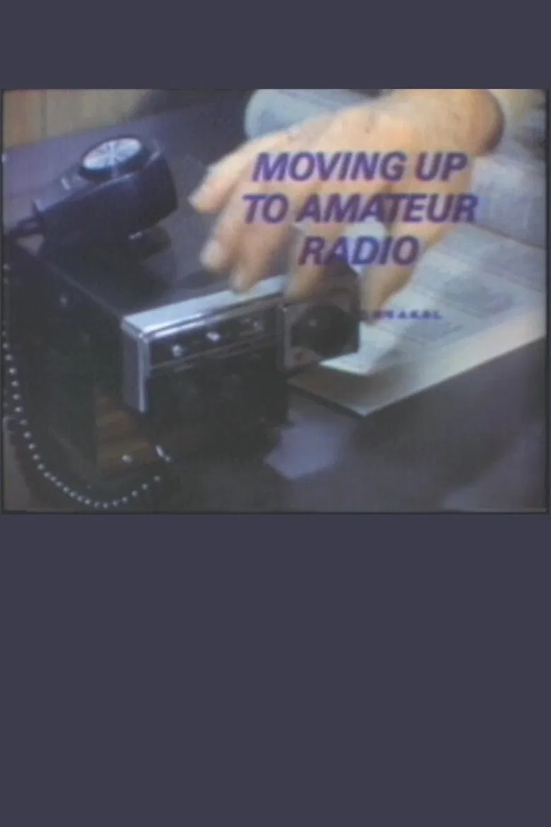 Moving Up to Amateur Radio poster background