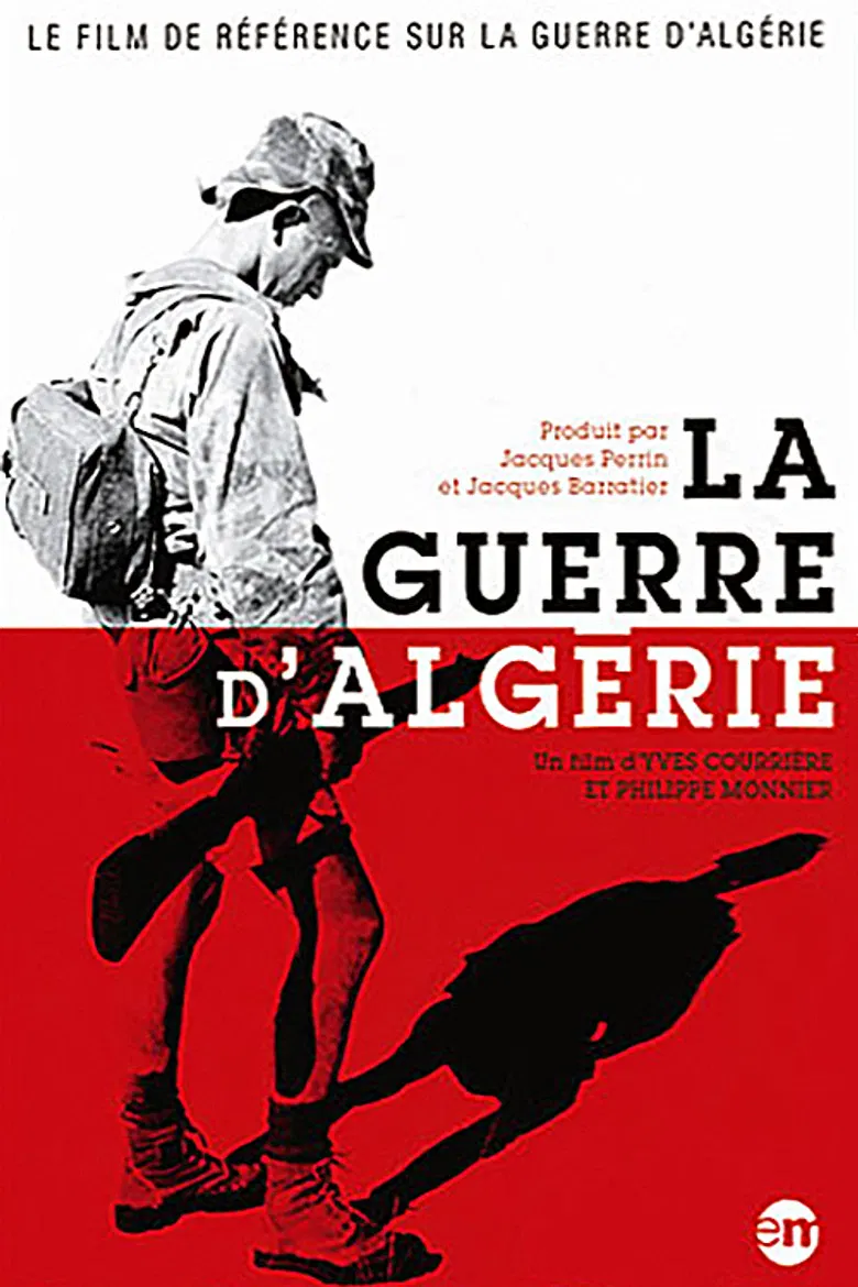 The Algerian War poster background