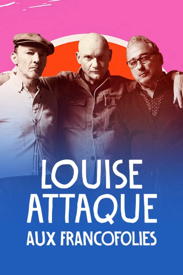 Louise Attaque aux Francofolies poster background